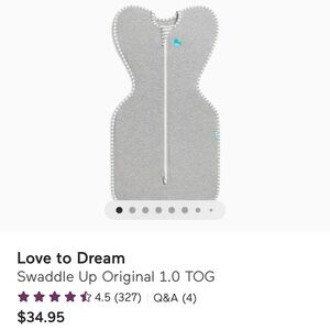 Love to Dream swaddle size small